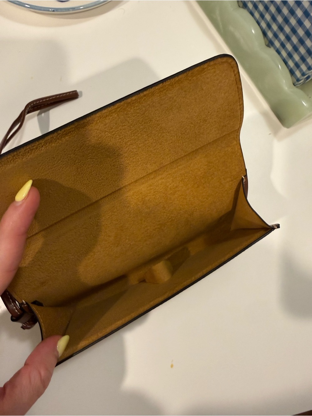 Celine Leather Sunglasses Case Wrislet - Picture 3 of 4
